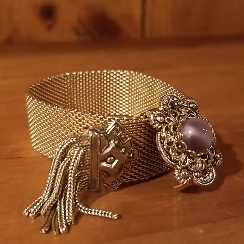 Marino Signed, Vintage Tassel Armband or Bracelet - Picture 2 of 15